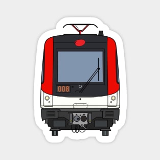 Barcelona Metro Train Sticker